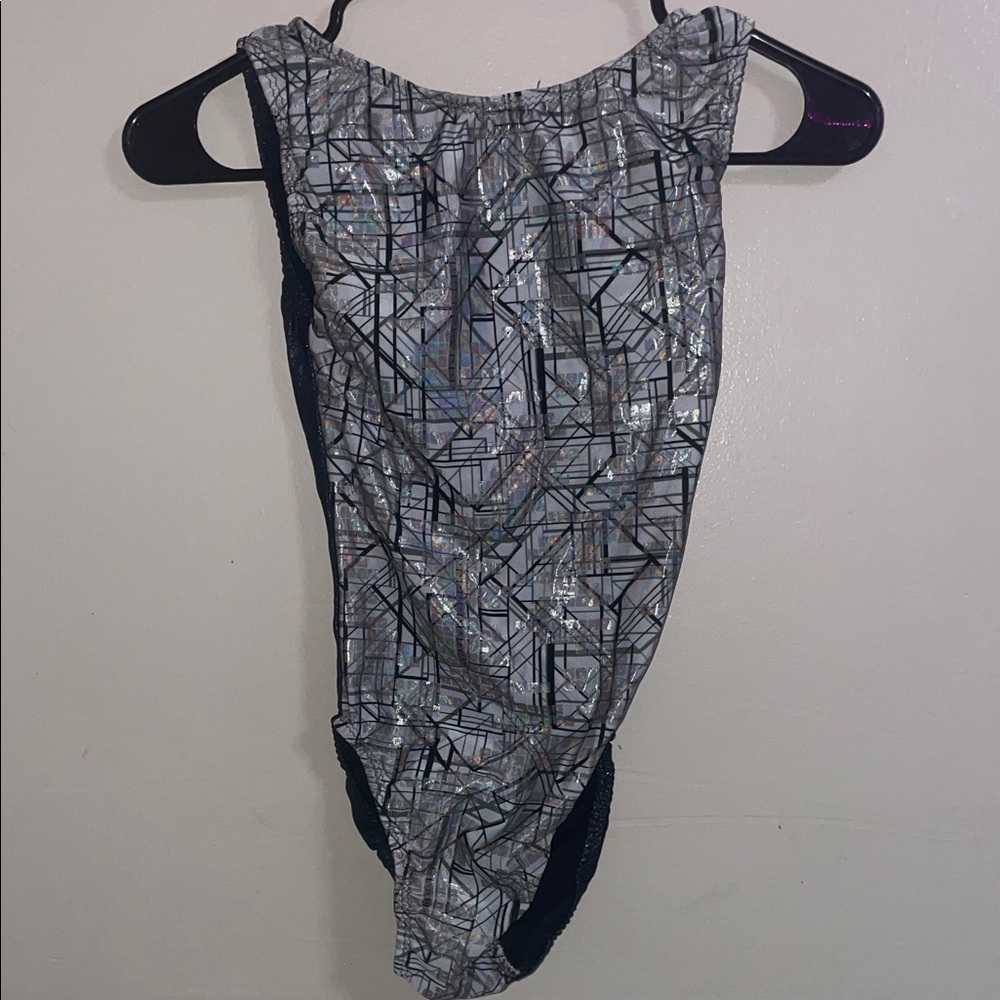 Geometric Patterned Swimsuit